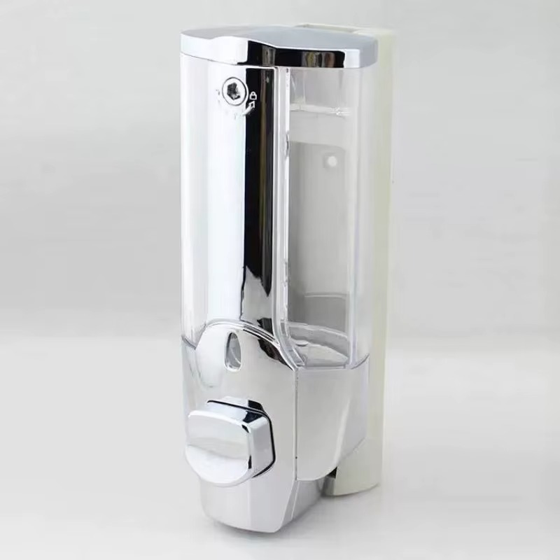 NEW ABS Wall Mounted Soap Disp - Home Bathroom Wall Soap Dispenser 评论和价格