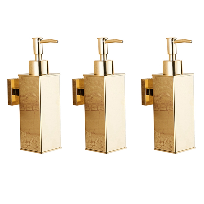 3X Liquid Soap Dispenser Bathr - Home Bathroom Wall Soap Dispenser 评论和价格