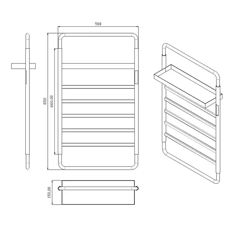 Towel Heated Holder Bathroom E - Towel Warmer Electric 评论和价格