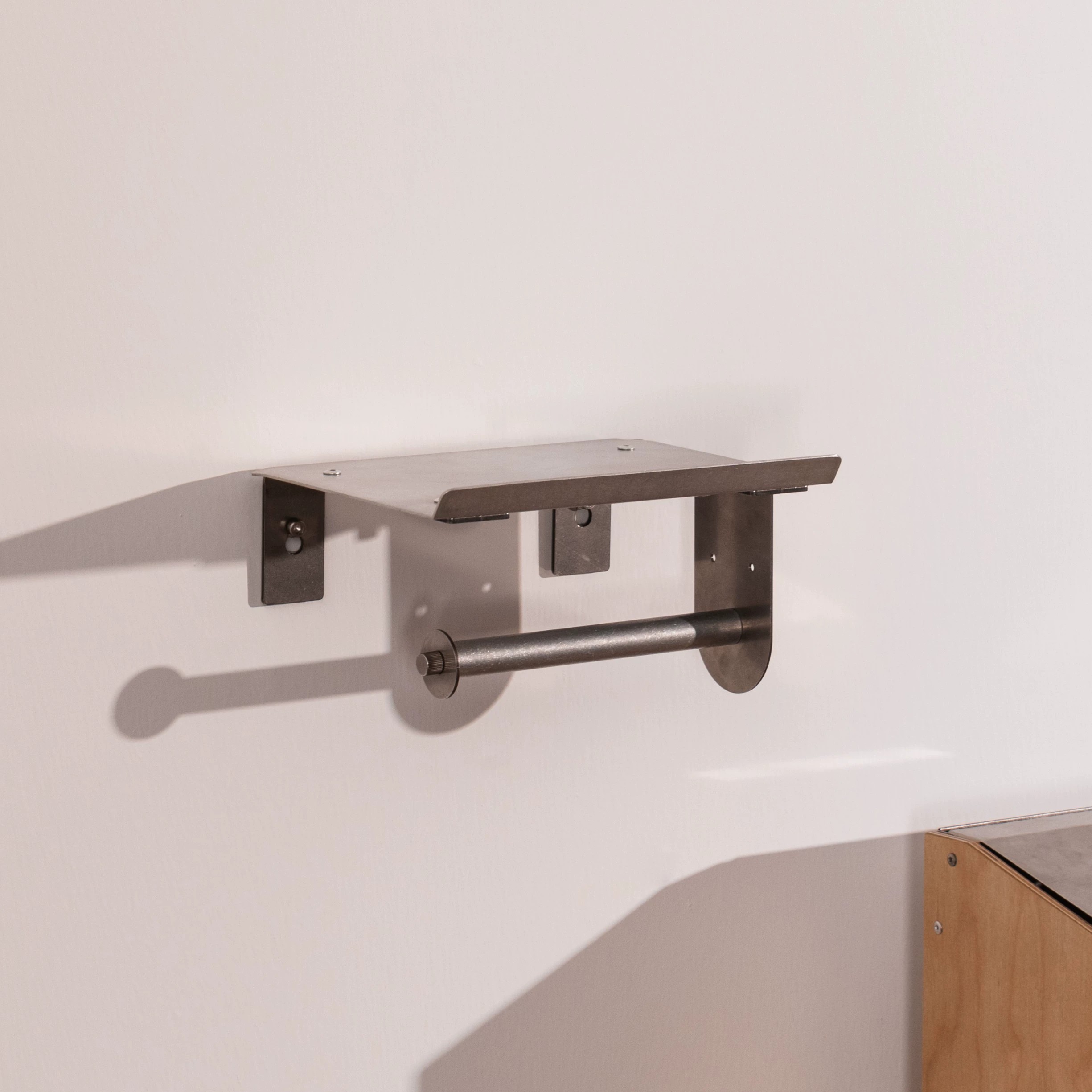 Minimalist Wall Mount Paper To - Home Bathroom Paper Towel Holder 评论和价格