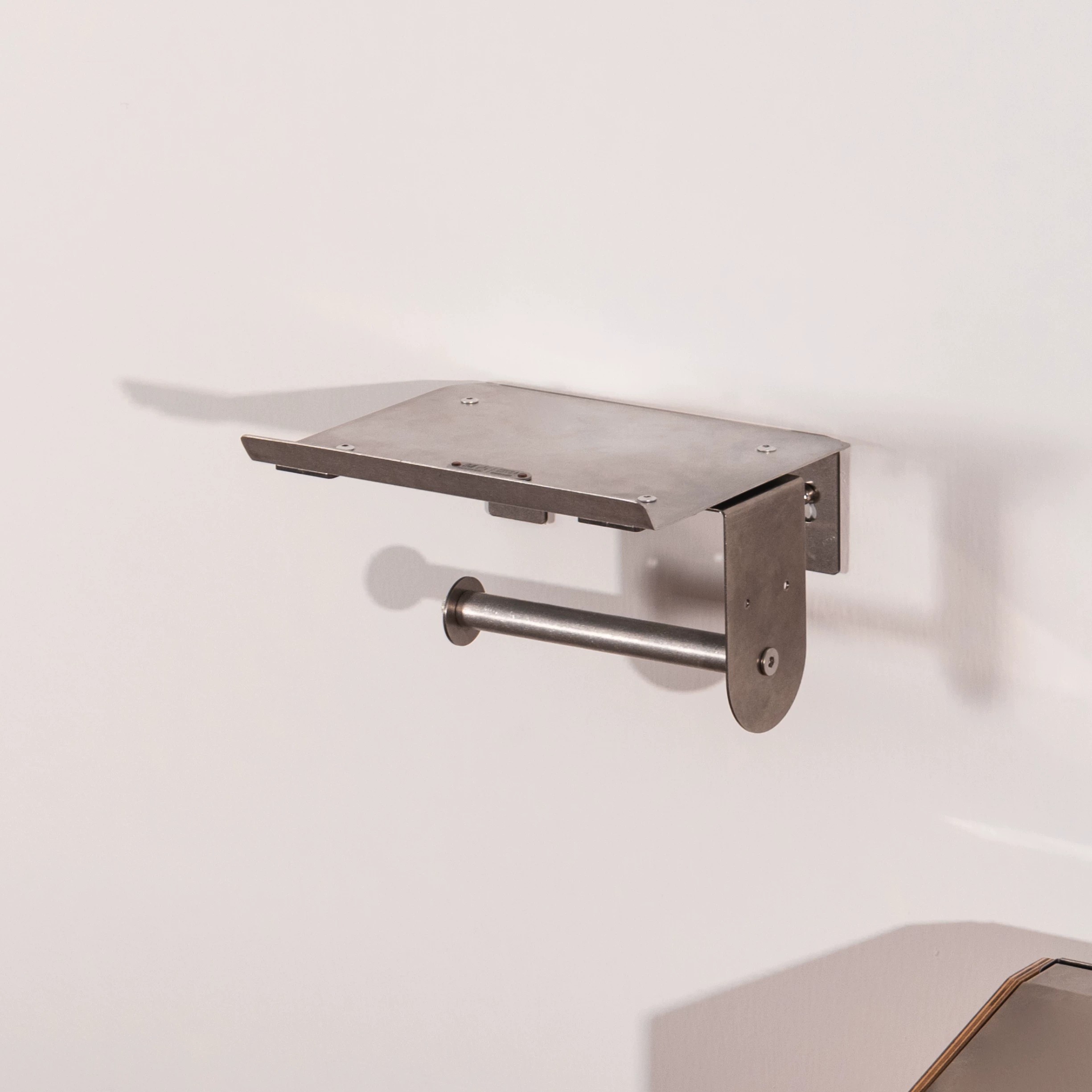 Minimalist Wall Mount Paper To - Home Bathroom Paper Towel Holder 评论和价格