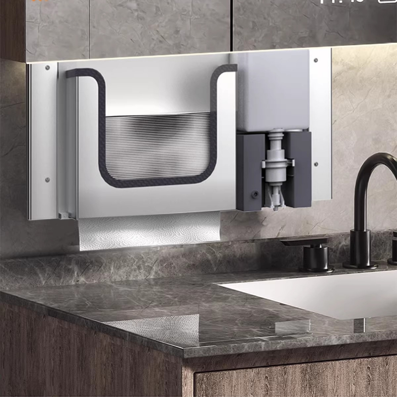 Stainless Steel Hidden Paper T - Home Bathroom Wall Soap Dispenser 评论和价格