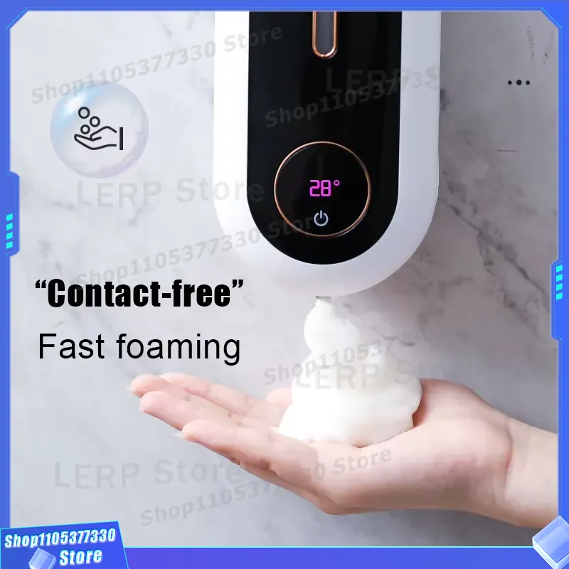 Automatic Electric Foam Soap D - Home Bathroom Wall Soap Dispenser 评论和价格