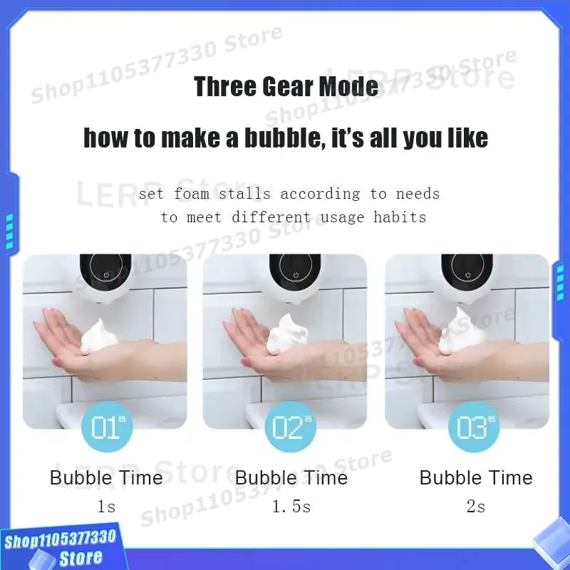 Automatic Electric Foam Soap D - Home Bathroom Wall Soap Dispenser 评论和价格