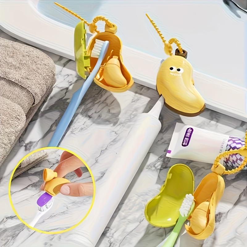 Cute Banana Toothbrush Holder  - Home Bathroom Organizer 评论和价格