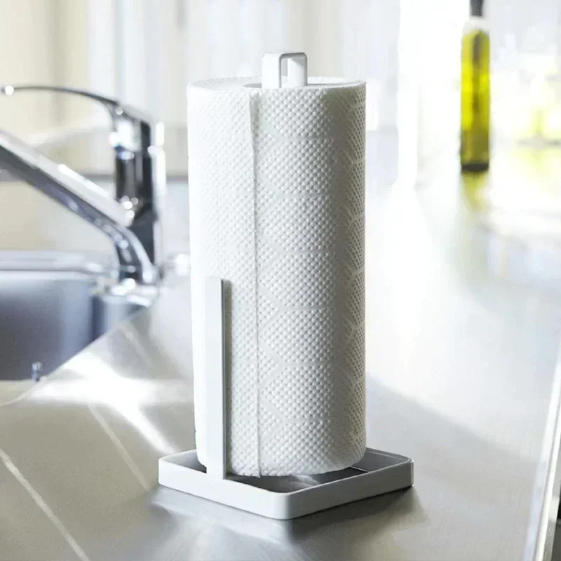 Kitchen Metal Roll Paper Holde - Home Bathroom Paper Towel Holder 评论和价格