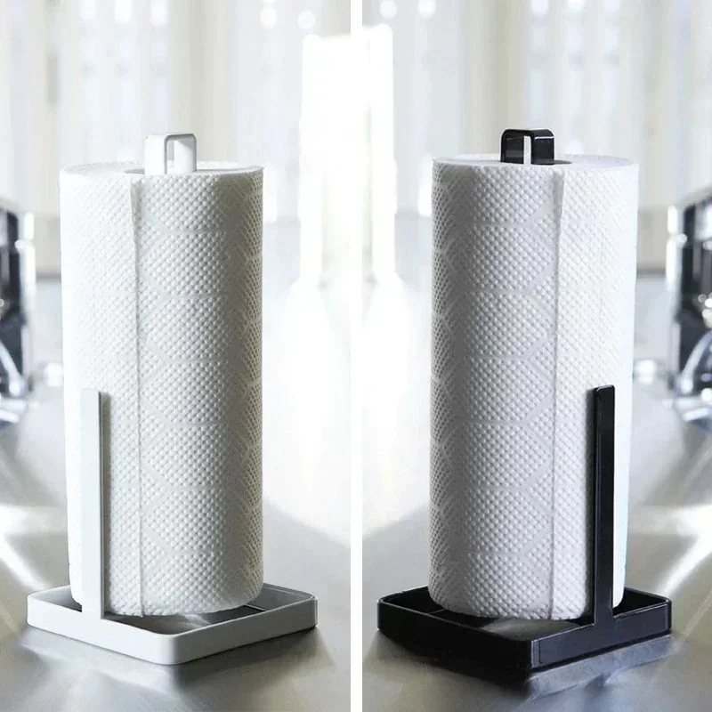 Kitchen Metal Roll Paper Holde - Home Bathroom Paper Towel Holder 评论和价格