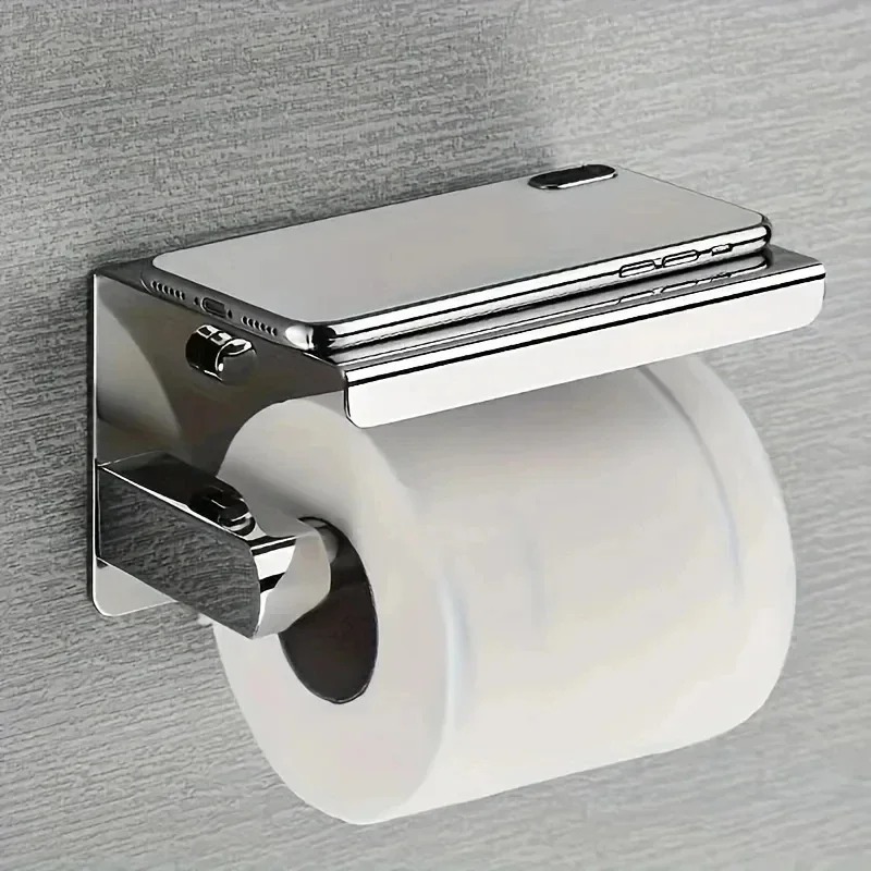 Stainless Steel Bathroom Paper - Home Bathroom Paper Towel Holder 评论和价格