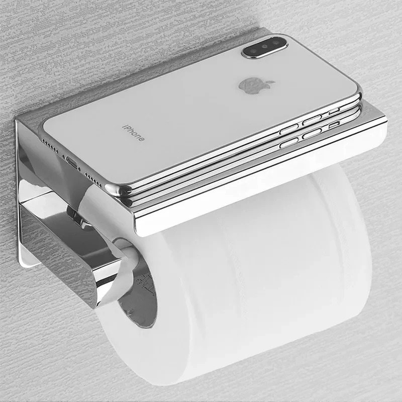 Stainless Steel Bathroom Paper - Home Bathroom Paper Towel Holder 评论和价格