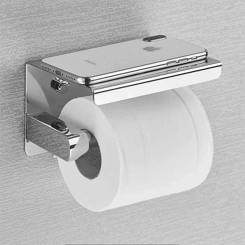 Stainless Steel Bathroom Paper - Home Bathroom Paper Towel Holder 评论和价格